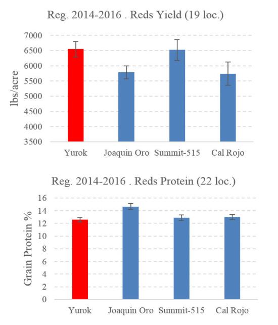 Yurok yield charts